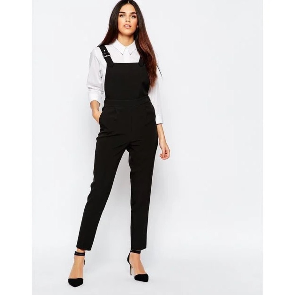 WAREHOUSE Women's Black Jumpsuit